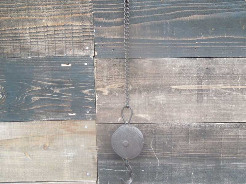 新品 Spice Antique加工のTools Iron Hook、ツールズアイアン フック、重量感のあるチェーン付きフック