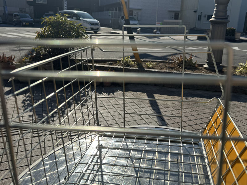 新品 USカンパニーのスタッキング可能なスチール製のWire Rack、折り畳み式のワイヤーラック