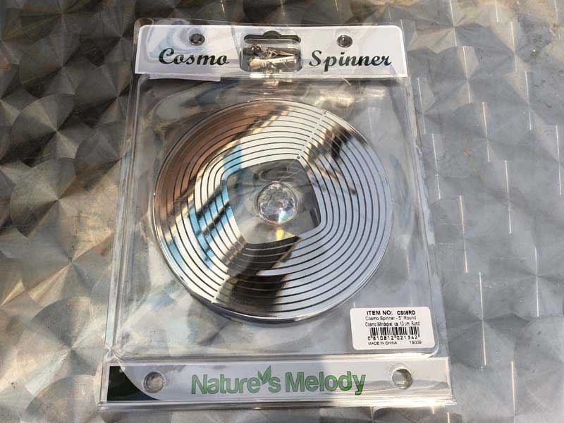 Wind Spinner 5 inch Round & Sun Catcher�ACosmo Spinner �A���o���ʔ��Q�Ȏ��R�̌b�ݎG��