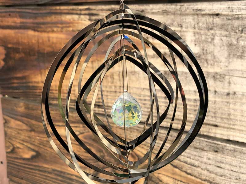 Wind Spinner 5 inch Round & Sun Catcher、Cosmo Spinner 、視覚効果抜群な自然の恵み雑貨