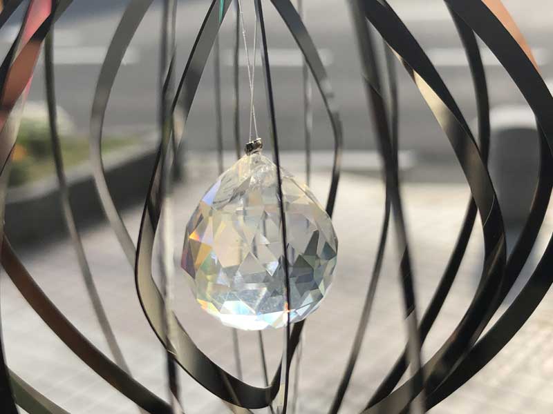 Wind Spinner 5 inch Round & Sun Catcher�ACosmo Spinner �A���o���ʔ��Q�Ȏ��R�̌b�ݎG��