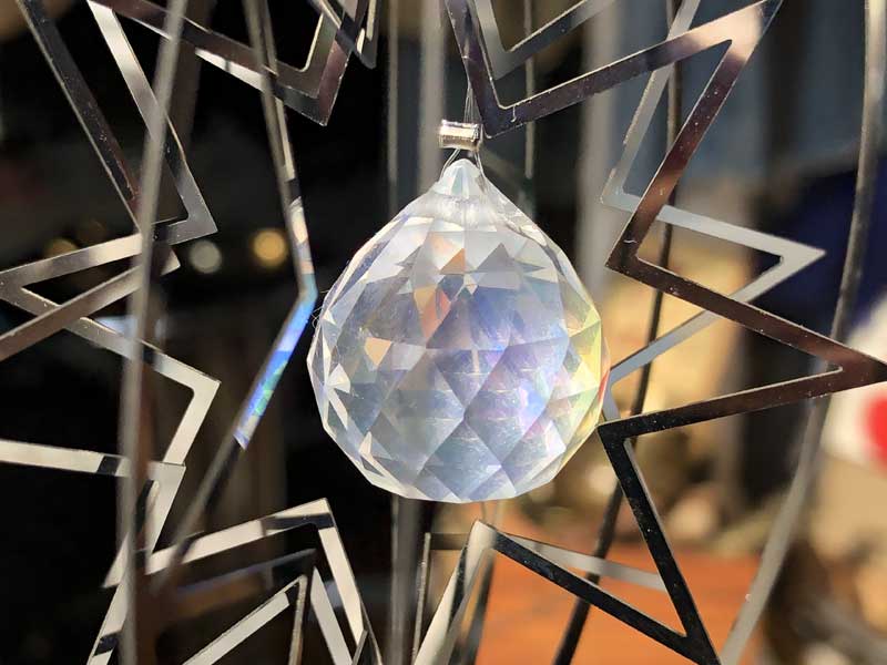 Wind Spinner 5 inch Star & Sun Catcher�ACosmo Spinner �A���o���ʔ��Q�Ȏ��R�̌b�ݎG��