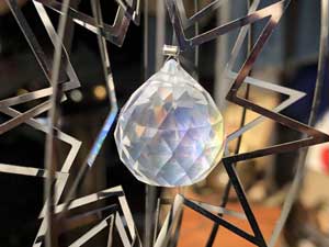 Wind Spinner 5 inch Star & Sun Catcher�ACosmo Spinner �A���o���ʔ��Q�Ȏ��R�̌b�ݎG��