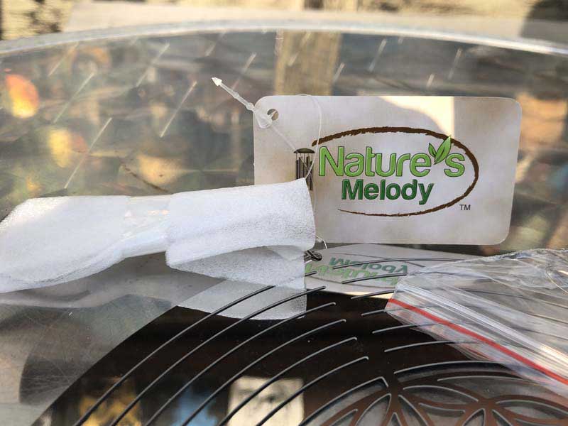 Wind Spinner 8 inch Flower of life�A���o���ʔ��Q�Ȏ��R�̌b�ݎG�݁@�t�����[�I�u���C�t�@�E�B���h�X�s�i�[