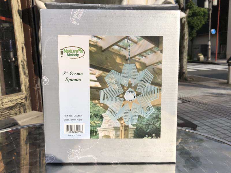 Wind Spinner 8 inch Snowflake & Sun Catcher�A���o���ʔ��Q�@��̌����E�B���h�X�s�i�[&�T���L���b�`���[
