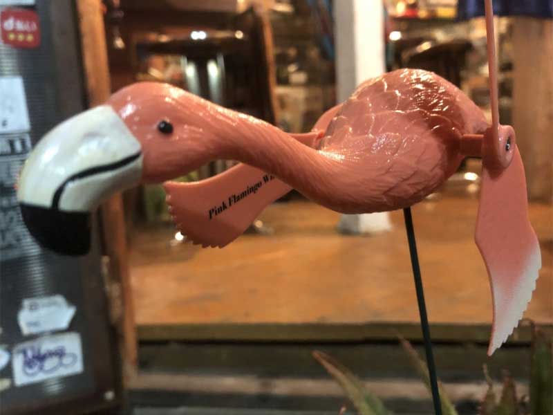 Pink Flamingos Windmill�A�s���N�t���~���S �E�C���h�~���A���ԁA2�̃Z�b�g�@���R�̌b�ݎG��