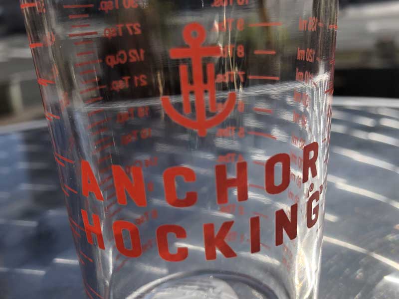 Anchor Hocking、アンカーホッキング ショットグラス 30ml、メジャーリング グラス 150ml