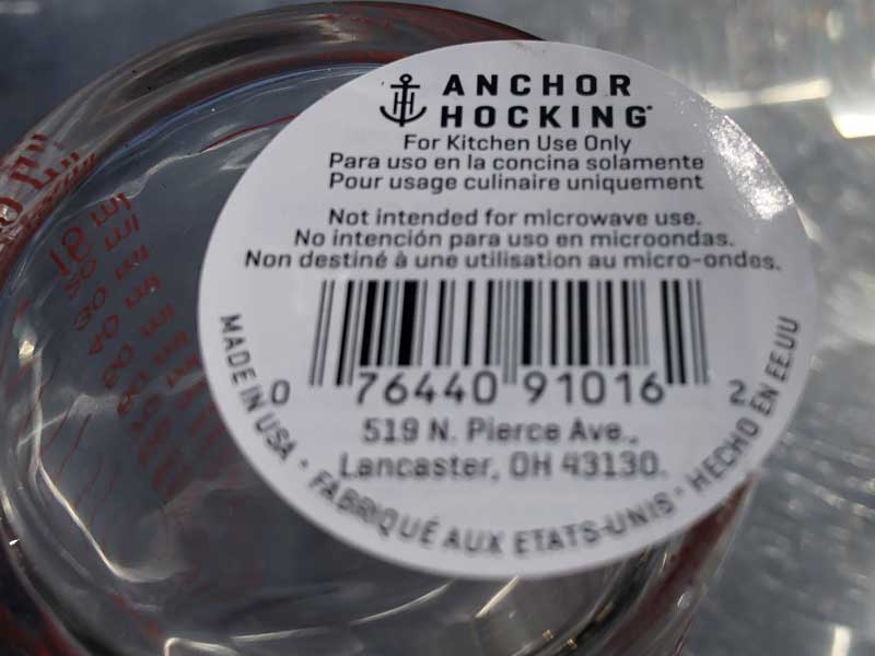 Anchor Hocking、アンカーホッキング ショットグラス 30ml、メジャーリング グラス 150ml