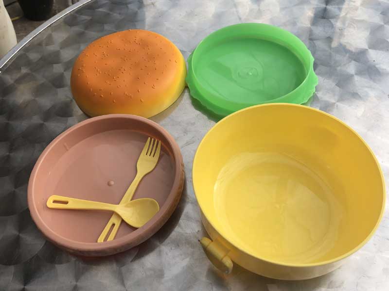 Hamburger Lunch Box�A�n���o�[�K�[�����`�{�b�N�X�A���ٓ���