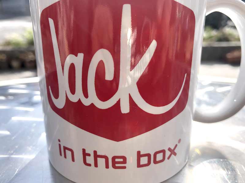 Jack in the box MUG Cup�ASTADIUM CUP�A�W���b�N�C���U�{�b�N�X �}�O�J�b�v�A�X�^�W�A���J�b�v