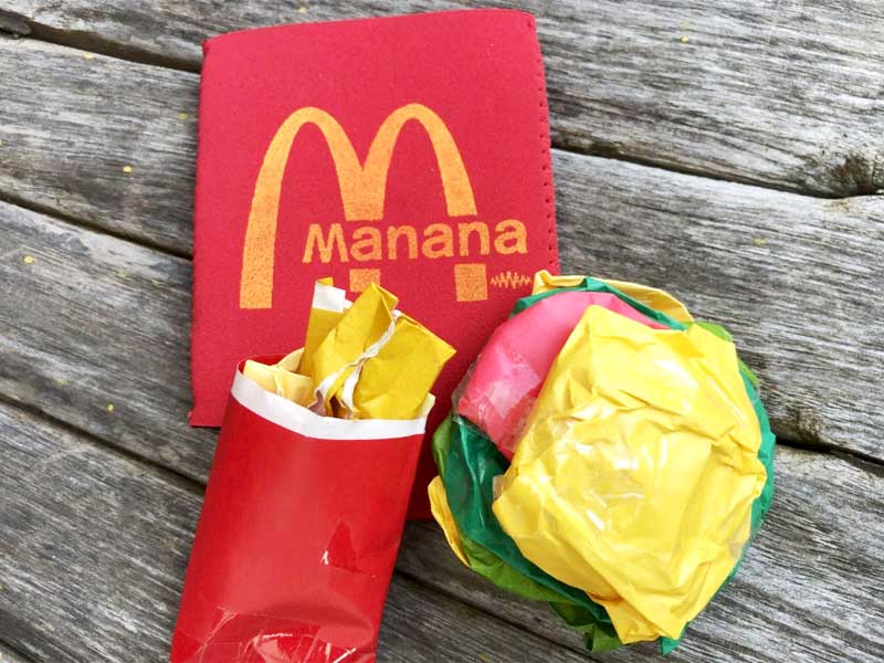 manana origial koozie by CORAZON �}�j���[�ix�R���\���@�N�[�W�[�A�h�����N�z���_�[