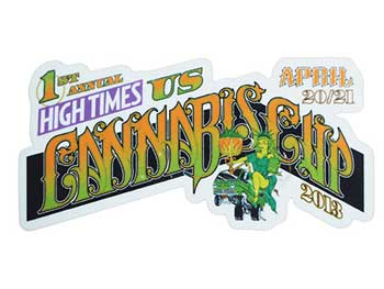 HIGH TIMES/1st US Cannabis Cup ステッカー