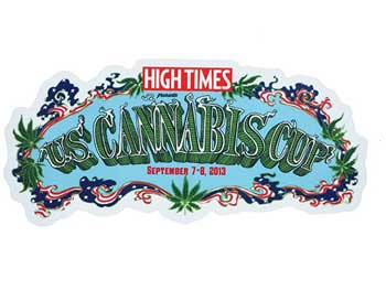 HIGH TIMES/US Cannabis Cup2013 ステッカー