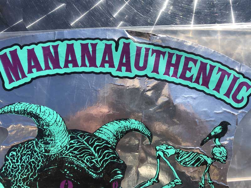 2023�@manana x MFP �V�� Blunts & DRUG ZONE �V���N�X�N���[���v�����g �����X�e�b�J�[