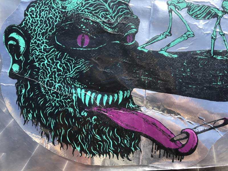 2023�@manana x MFP �V�� Blunts & DRUG ZONE �V���N�X�N���[���v�����g �����X�e�b�J�[