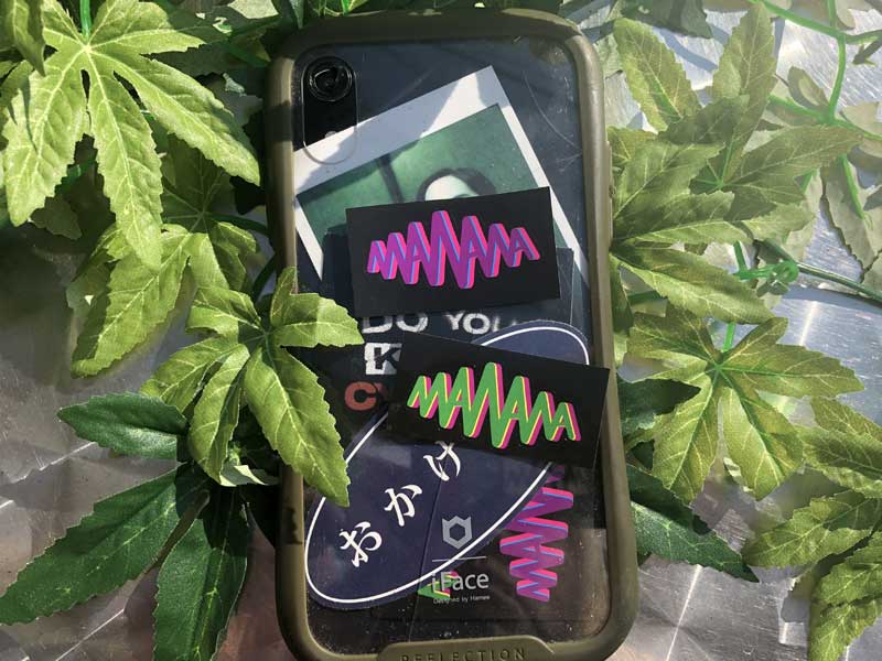 2023's manana Stickers 3D�}�j���[�i�X�e�b�J�[�A�~�j �}�j���[�i �X�e�b�J�[