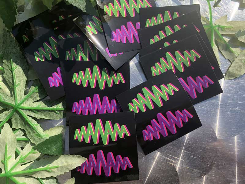 2023's manana Stickers 3D�}�j���[�i�X�e�b�J�[�A�~�j �}�j���[�i �X�e�b�J�[