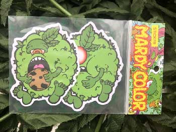 MARDY COLOR Stickers /♯36 クッキーマンチ2枚セット