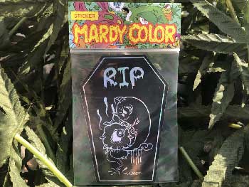 MARDY COLOR Stickers /#5 R.I.P Hologram