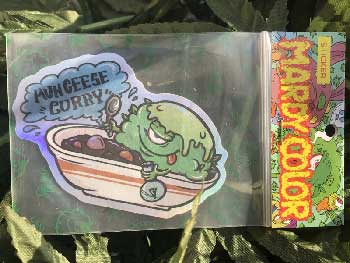 MARDY COLOR Stickers/15-MUNCHEESE CURRY Hologram