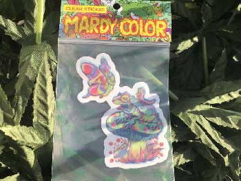 MARDY COLOR Stickers /��18 Good Friend Frog Clear