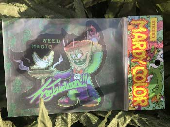 MARDY COLOR Stickers /#23 Mr.Jointman Hologram