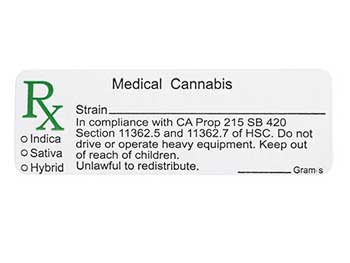 THC、Slang パロディーステッカー/Medical Cannabis