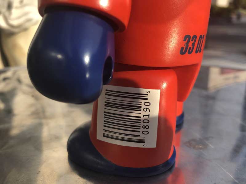 8 inch Acid Bear designed by ACID Toy2R 8inch アシッドベアキューイー、アートフィギュア