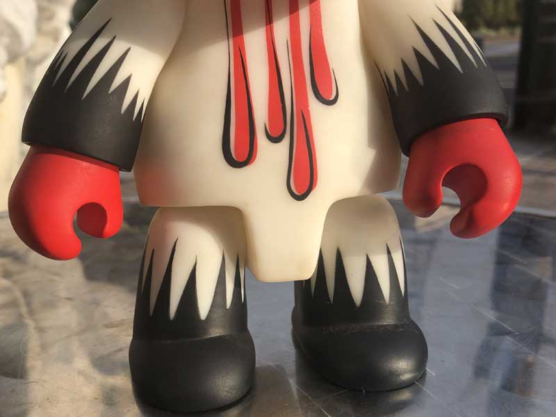 8 inch Qee RIPPER by DOINK Design Glow in the dark、グローインザダークのキューイー