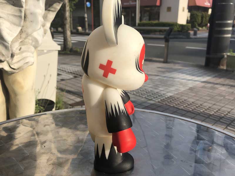 8 inch Qee RIPPER by DOINK Design Glow in the dark、グローインザダークのキューイー