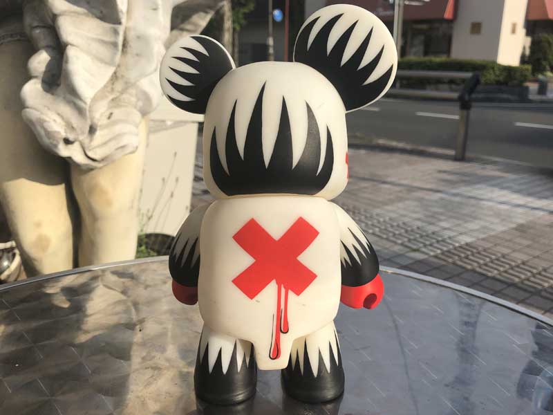 8 inch Qee RIPPER by DOINK Design Glow in the dark、グローインザダークのキューイー