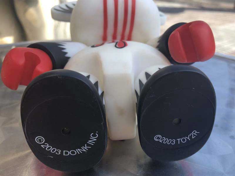 8 inch Qee RIPPER by DOINK Design Glow in the dark、グローインザダークのキューイー