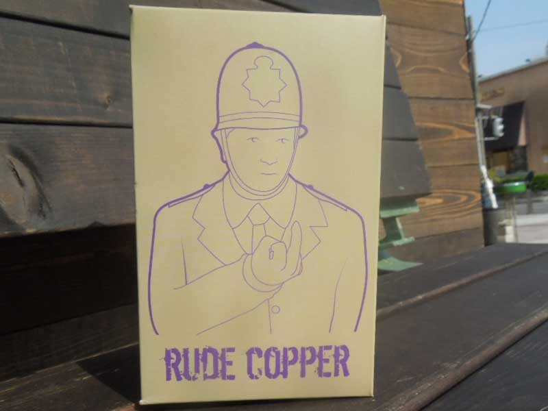 APOLOGIES TO BANKSY /RUDE COPPER�@6inch�@Blue �o���N�V�[ �t�B�M���A