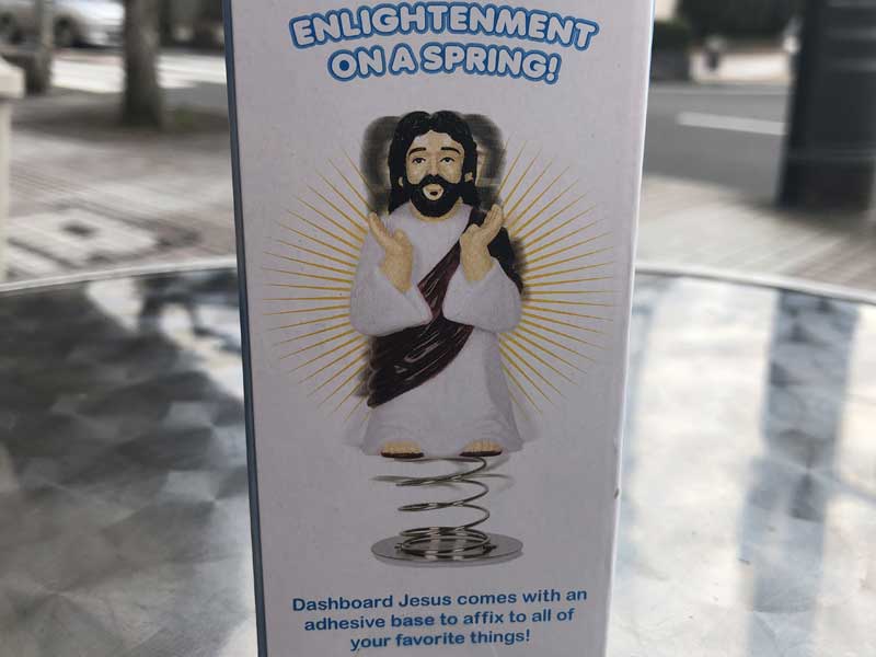 DASHBOARD JESUS、Bobbing Head、ダッシュボード ジーザス、神様キリストの首振り人形