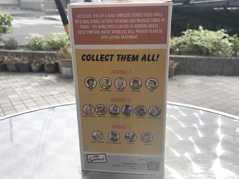 FUNKO  The Simpsons  HOMER ファンコ ボビングヘッド　シンプソンズ ホーマーの首振り人形