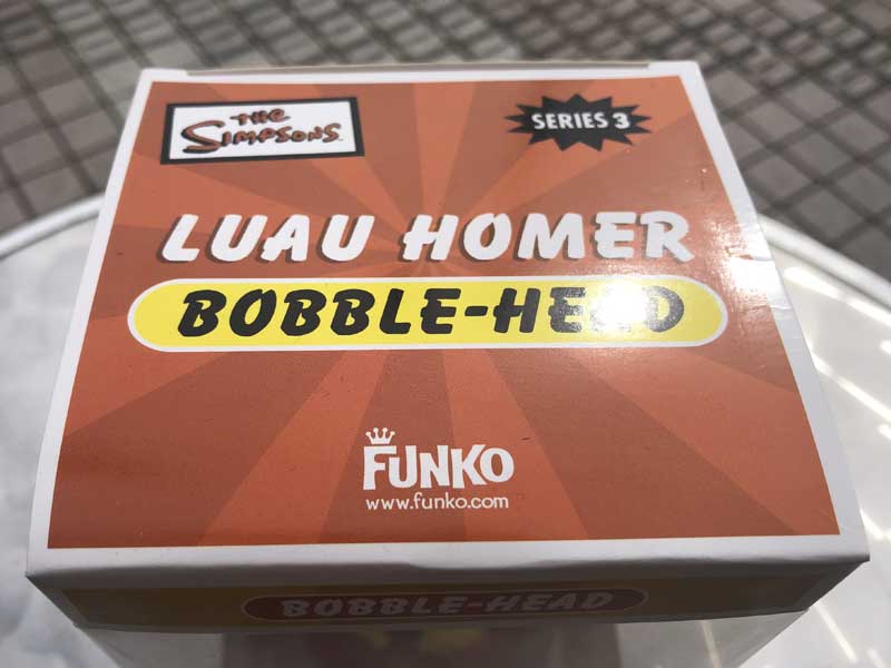 FUNKO  The Simpsons  HOMER ファンコ ボビングヘッド　シンプソンズ ホーマーの首振り人形