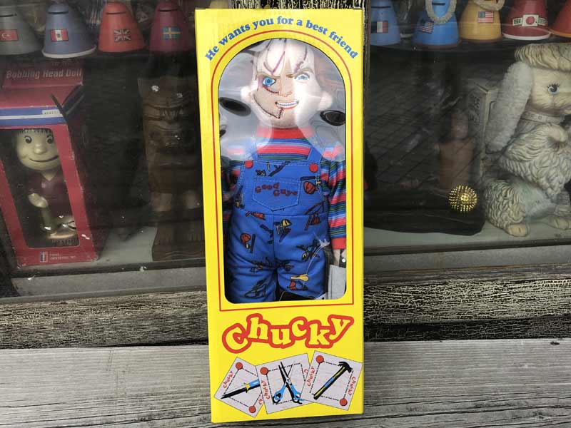 CHILD'S PLAY CHUCKY Big Doll�AWindow Box Doll�A�`���b�L�[�̃��A���Ȃʂ������