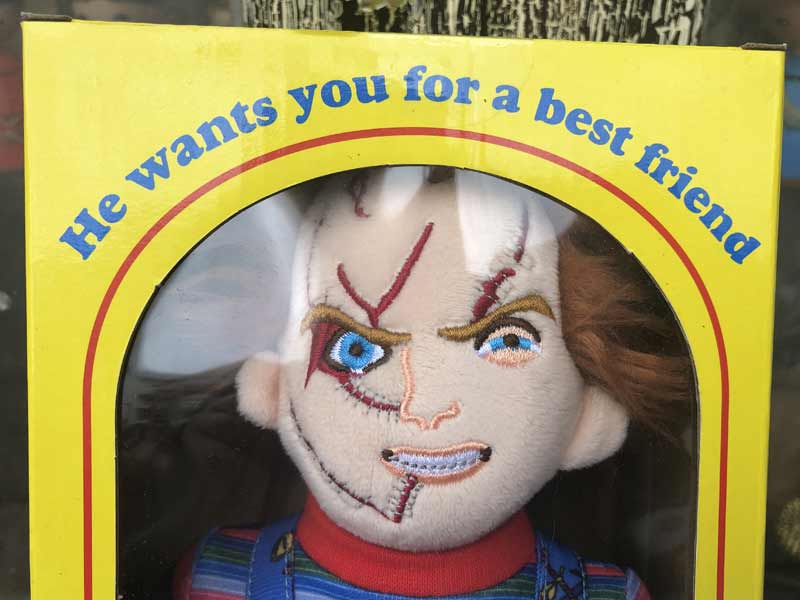 CHILD'S PLAY CHUCKY Big Doll�AWindow Box Doll�A�`���b�L�[�̃��A���Ȃʂ������