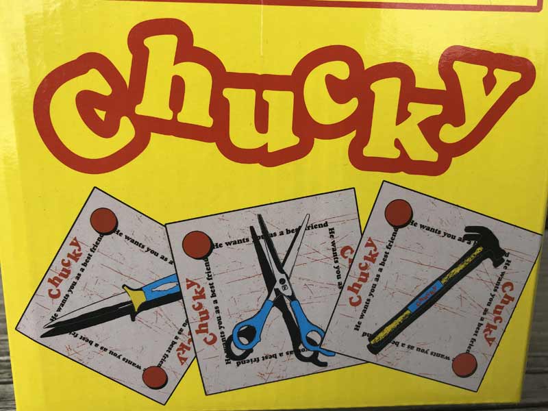 CHILD'S PLAY CHUCKY Big Doll�AWindow Box Doll�A�`���b�L�[�̃��A���Ȃʂ������