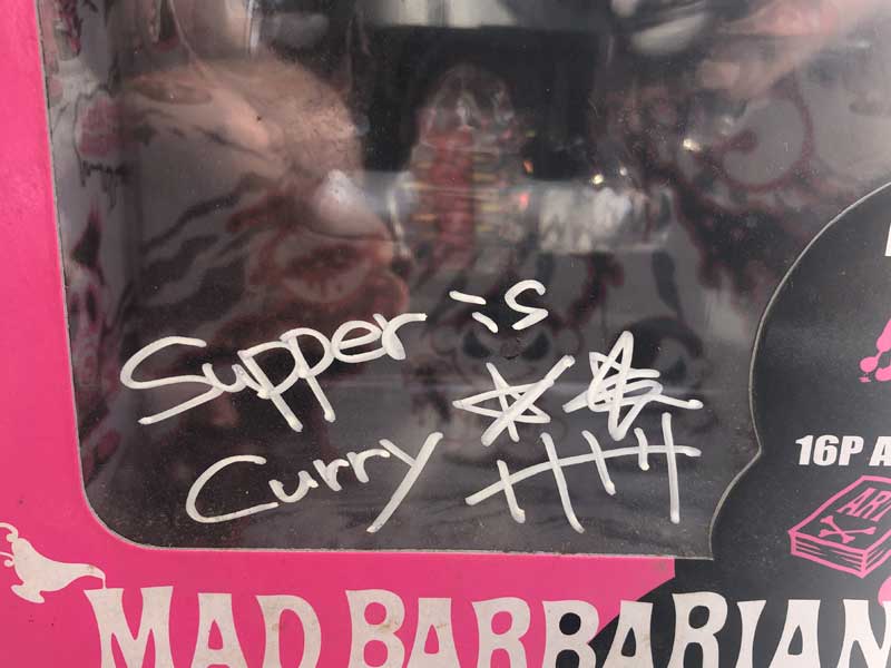 MAD BARBARIANS GAS CURRY & SPICE 1st Black/�}�b�h�o�[�o���A���Y�A�K�X�J���[ & �X�p�C�X�N