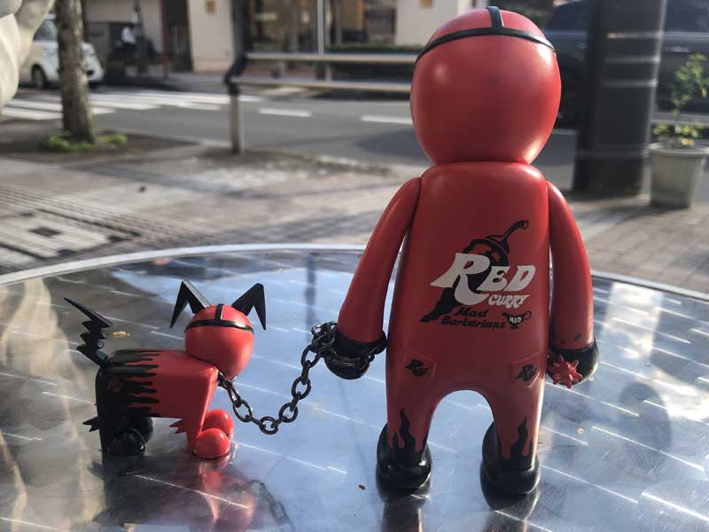 MAD BARBARIANS GAS CURRY & SPICE 2nd Red/�}�b�h�o�[�o���A���Y�A250�̌���