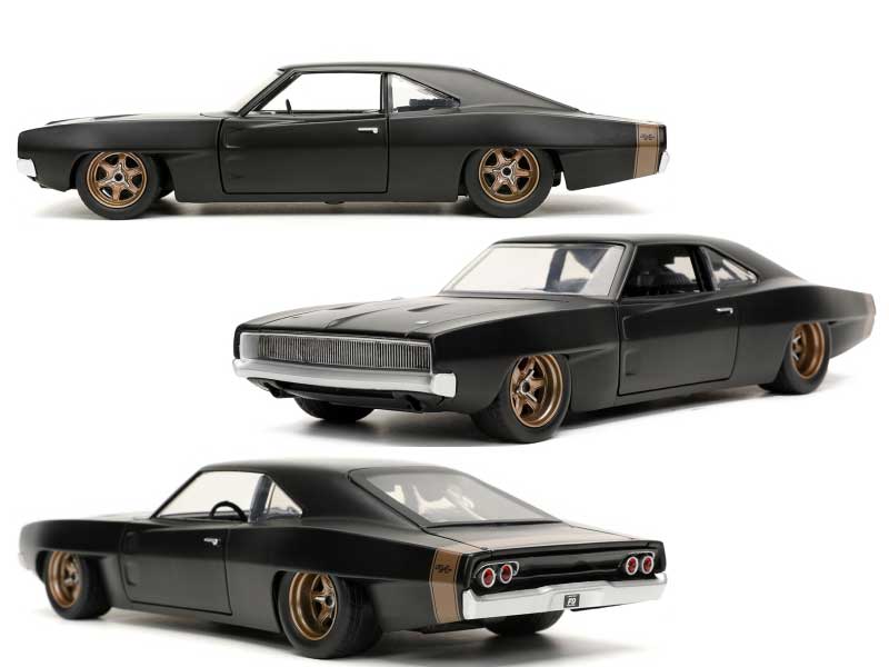 JADATOYS/Wild Speed DOM's 1968 DODGE CHARGER 1:24ワイルドスピード ダッジチャージャー