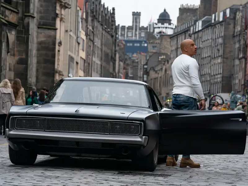 JADATOYS/Wild Speed DOM's 1968 DODGE CHARGER 1:24ワイルドスピード ダッジチャージャー