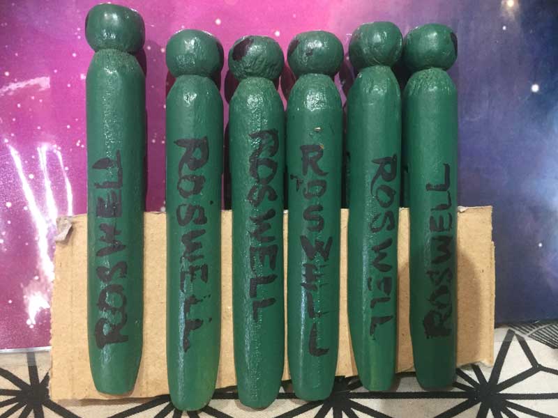 UFO�D���̐��n New Mexico Roswell UFO Museum��UFO�G�݁A���Y�E�F���G��