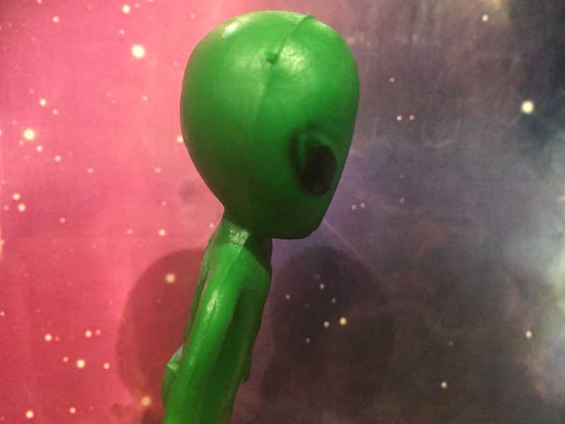 UFO�D���̐��n New Mexico Roswell UFO Museum��UFO�G�݁A���Y�E�F���G��