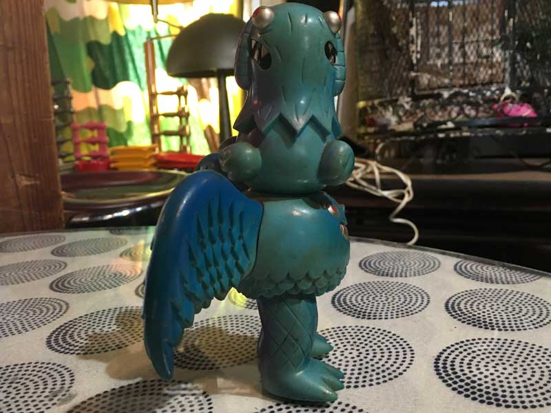 Used Art Toy/大人のカイジュウプロジェクト05/Tankizaado blue version designed by Tim Biskup