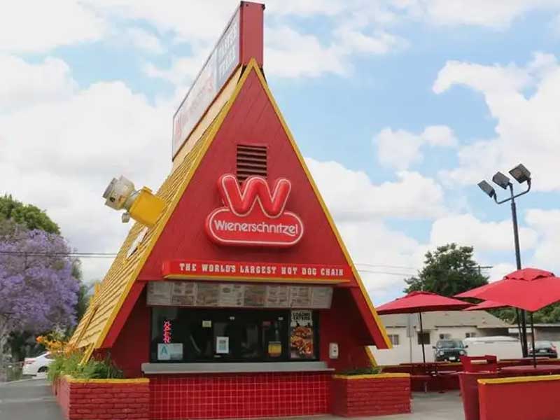 US TOY/Wienerschnitzel Statue/�J���t�H���j�A�̃z�b�g�h�b�O������E�B���i�[�V���j�b�c�F���̃t�B�M���A