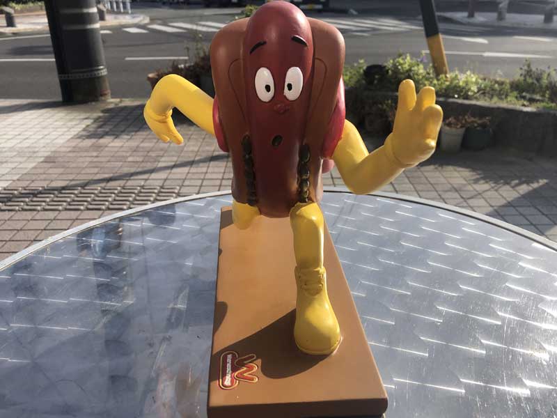 US TOY/Wienerschnitzel Statue/�J���t�H���j�A�̃z�b�g�h�b�O������E�B���i�[�V���j�b�c�F���̃t�B�M���A
