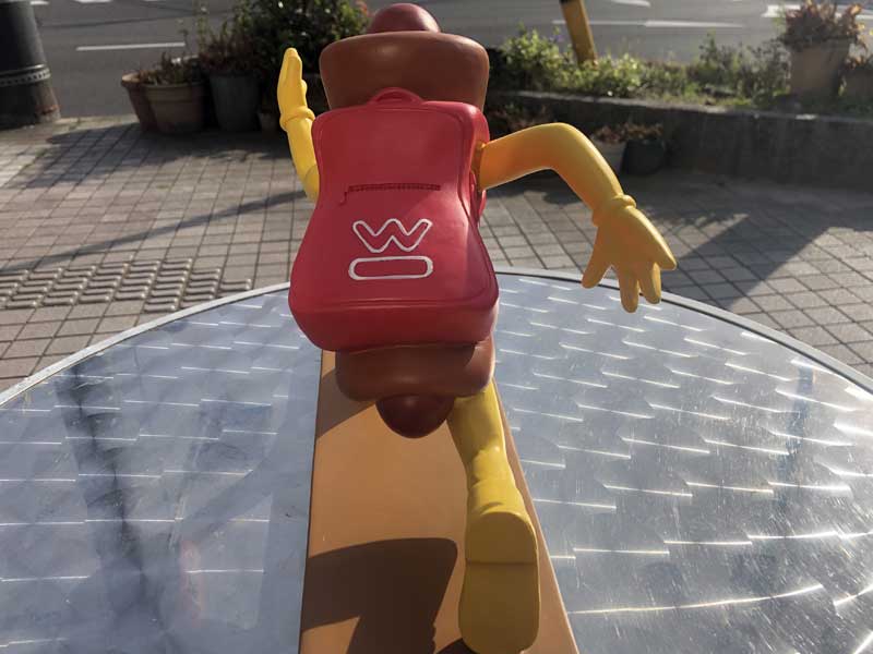 US TOY/Wienerschnitzel Statue/�J���t�H���j�A�̃z�b�g�h�b�O������E�B���i�[�V���j�b�c�F���̃t�B�M���A