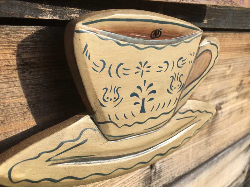 �A���e�B�[�N���H �E�b�h�� �R�[�q�[�̊ŔAWILL TRADE COFFEE FOR GOSSIP Cafe�ABar �X�ܗp�i